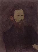 Felix Vallotton Portrait decoratif of Fyodor Dostoevsky France oil painting artist